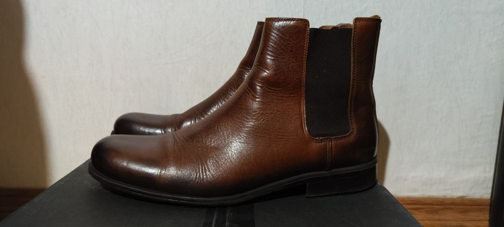 Челси ботинки фирмы zign Португалия. 45 размер. Как rieker