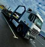 Mercedes-Benz Actros 1845  Autotransporter Mercedes-Benz Actros 1845 + Lohr 2008 VDI