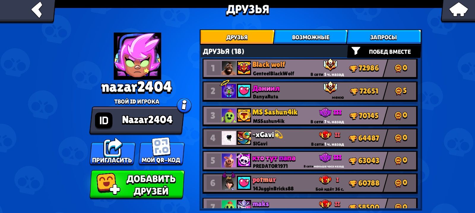Акаун от бравел старса