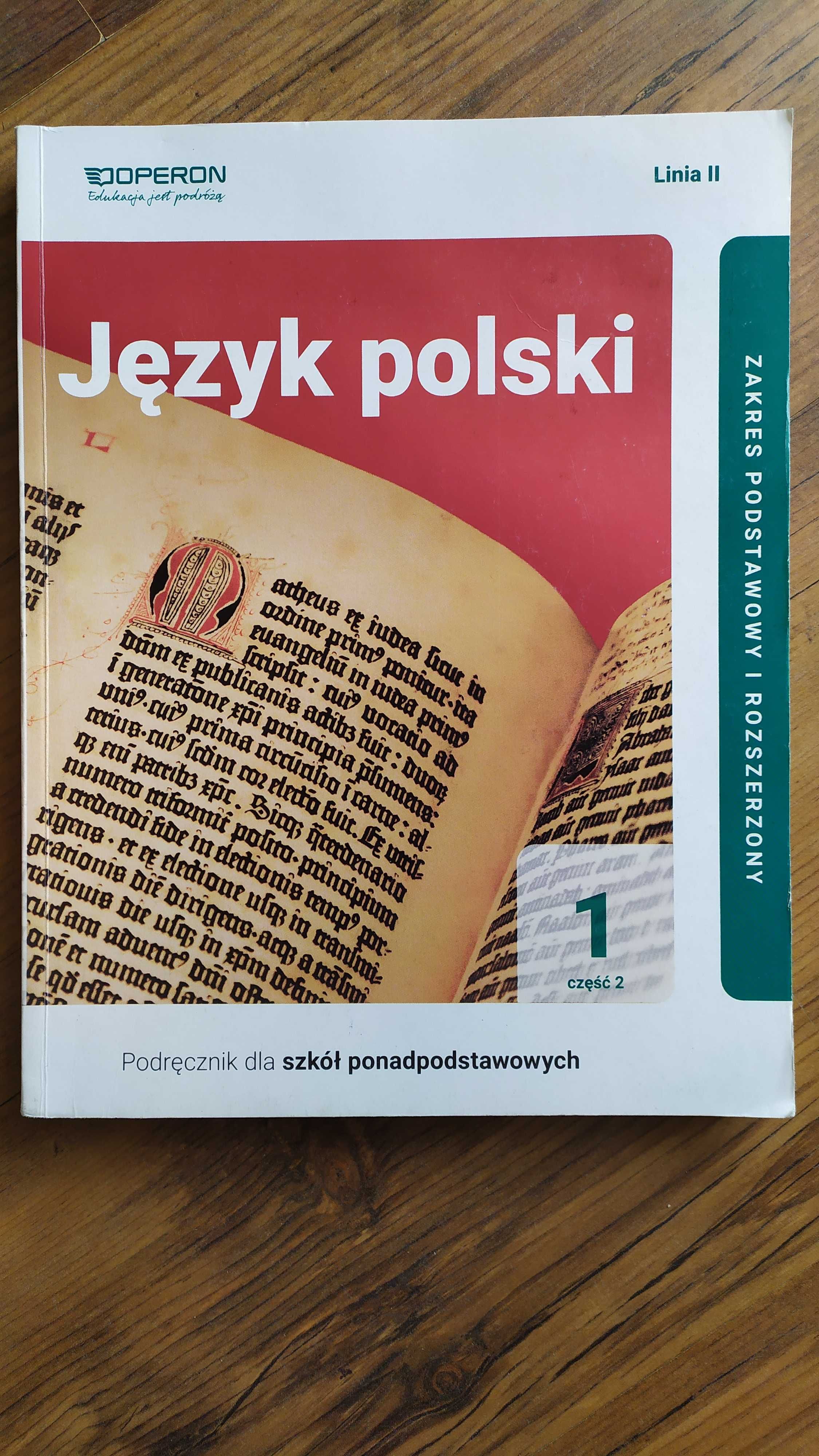 Podręcznik Język polski 1 cz.2 Operon. Linia 2