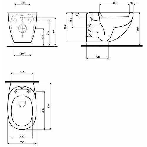 Підвісний унітаз фірми Kolo