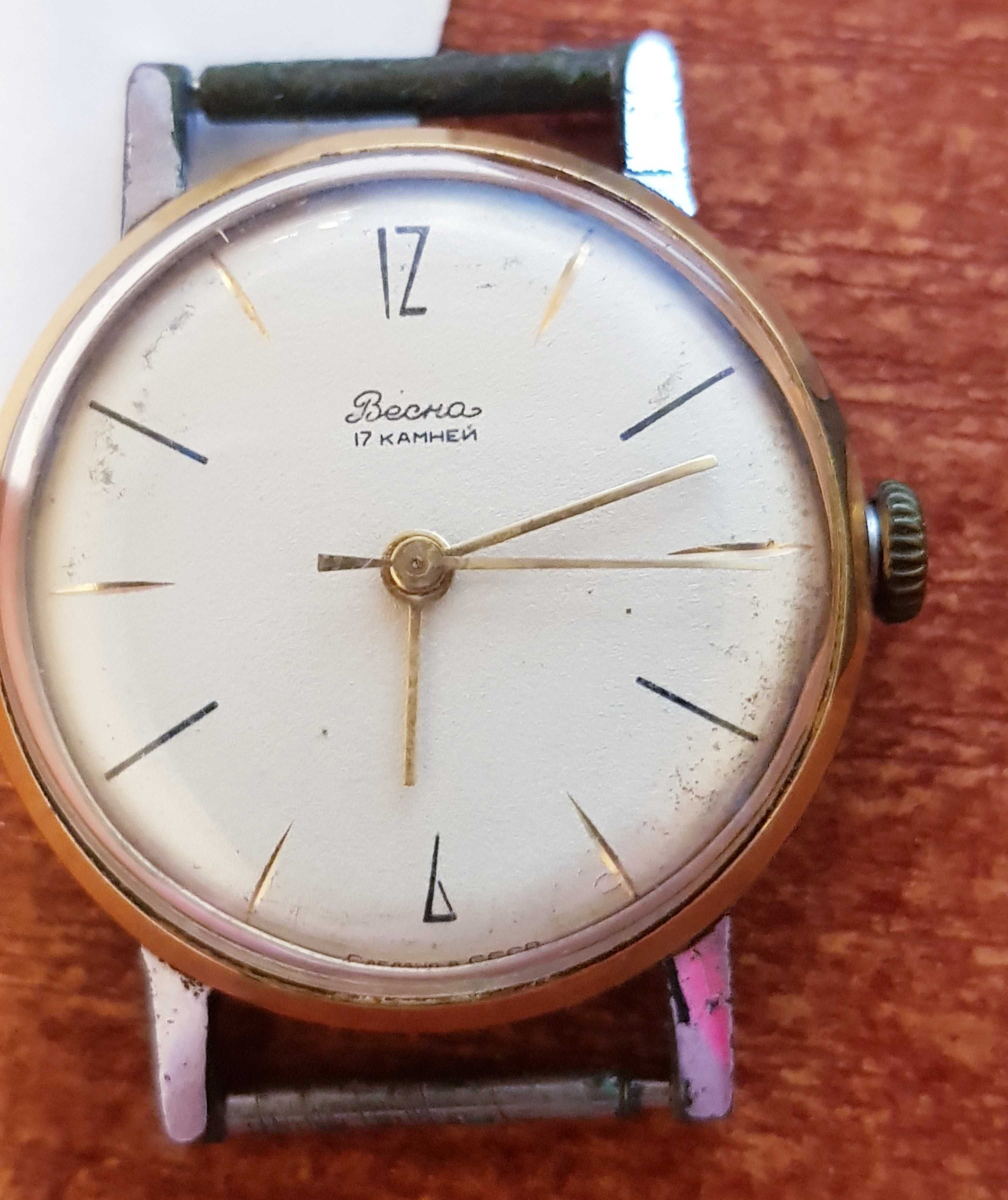 Zegarek Damski BECNA 17 Kamieni sprawny Vintage