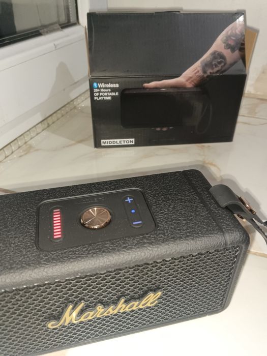 Бездротова портативна колонка Bluetooth Marshall Middleton маршал