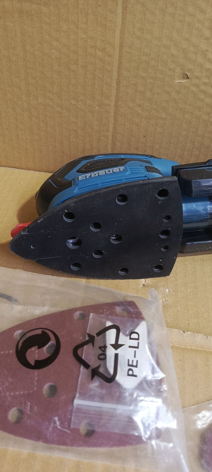 Szlifierka oscylacyjna erbauer edrs160