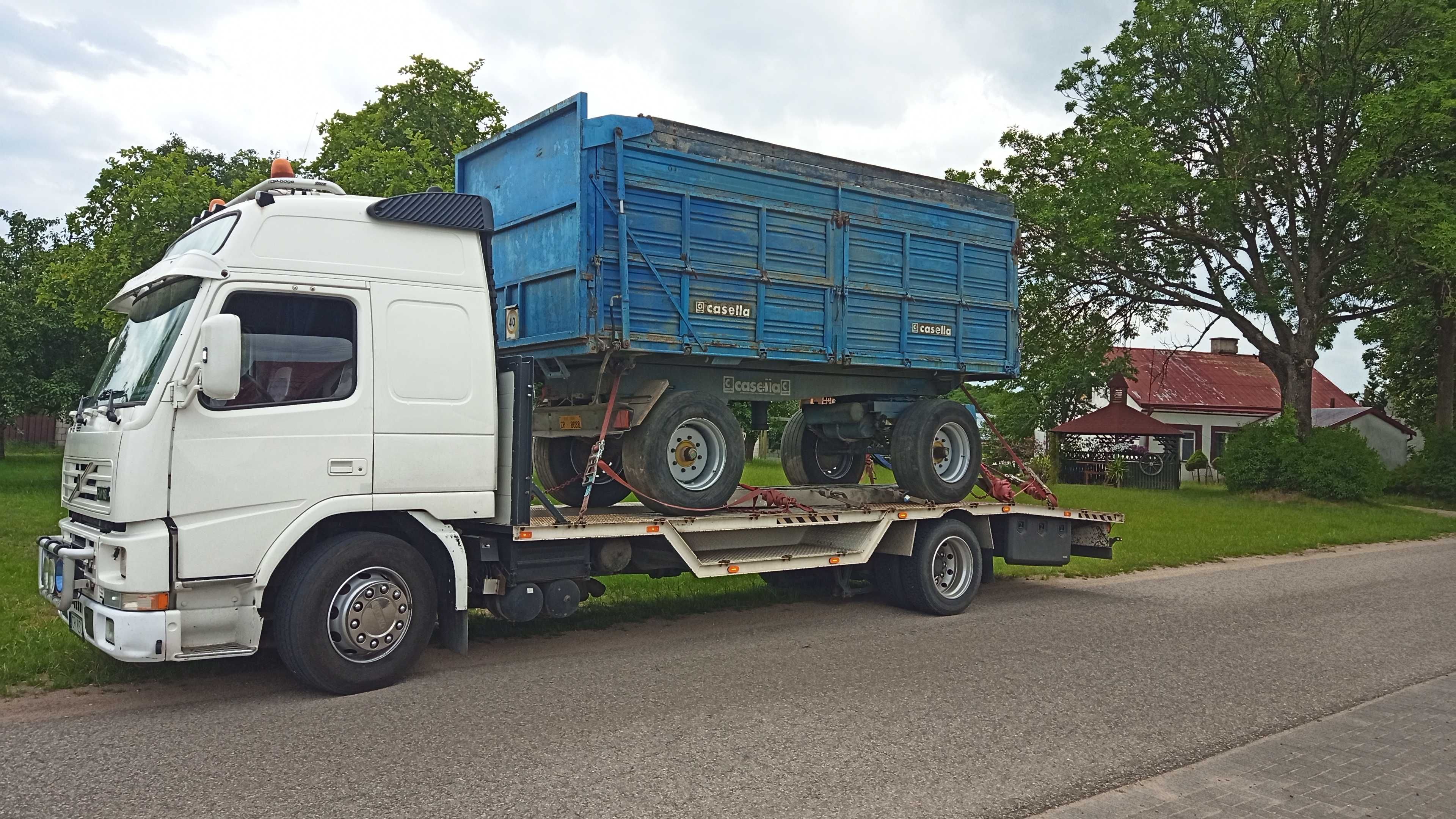 Usługi transportowe / Autolaweta / Pomoc drogowa