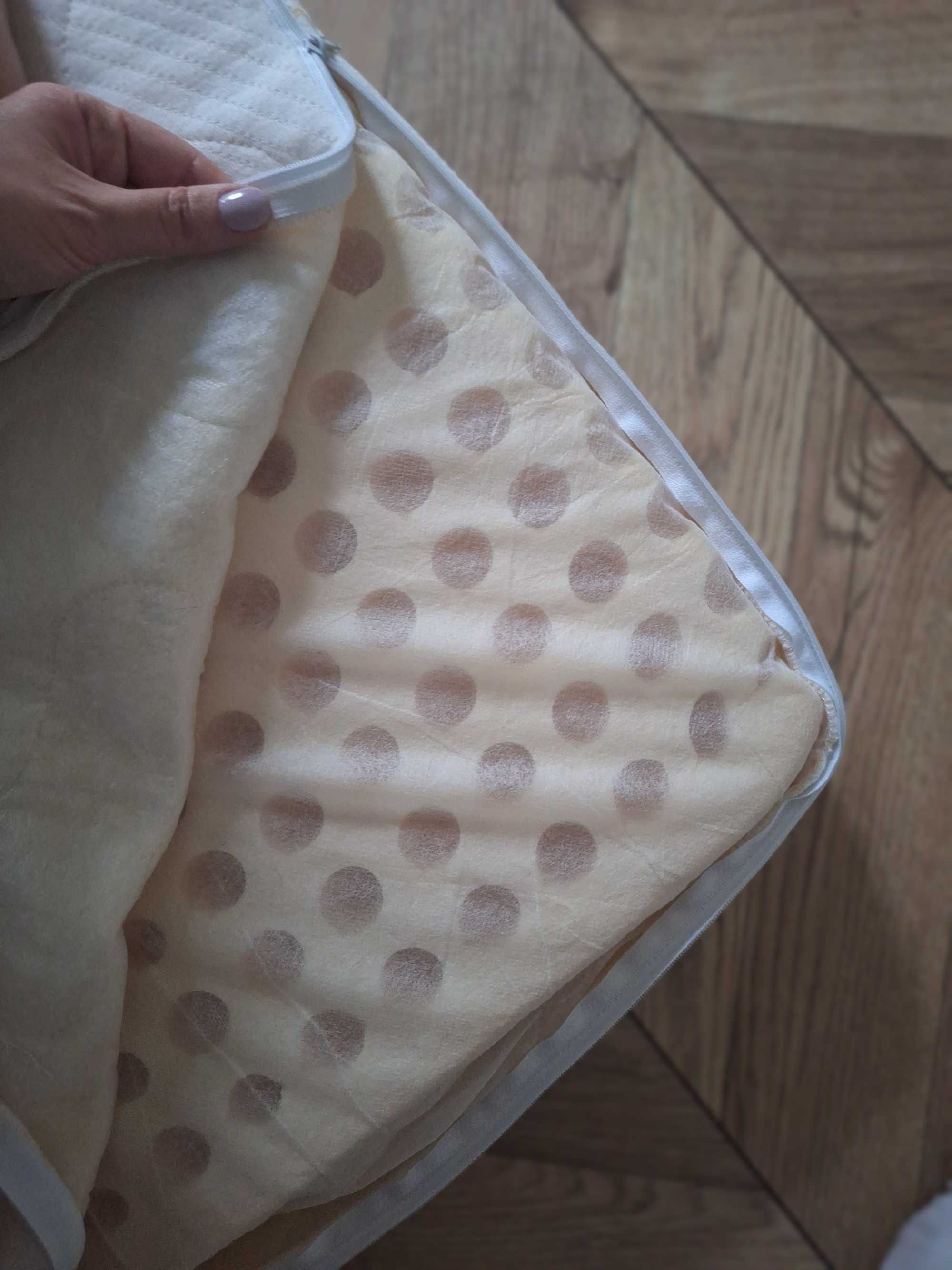 Materac lateksowy hevea baby 120x60 materacyk do łóżeczka dla dzieci