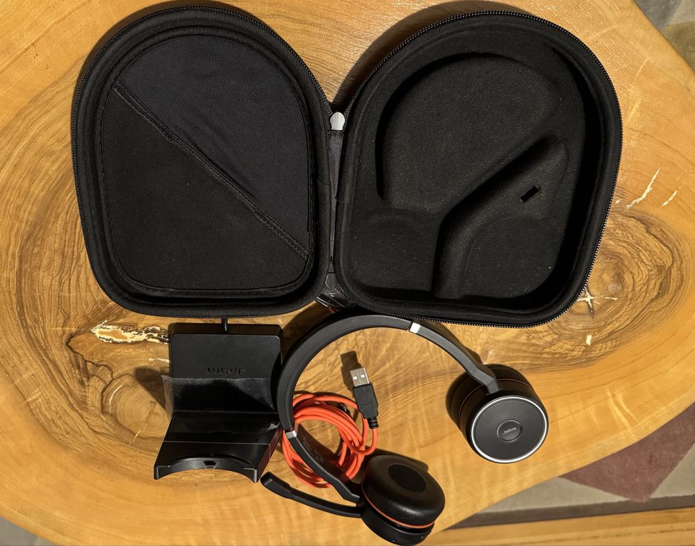 Słuchawki Jabra Evolve 75 + stacja ładująca