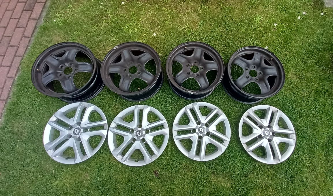 Felgi Renault 16 cali + kołpaki