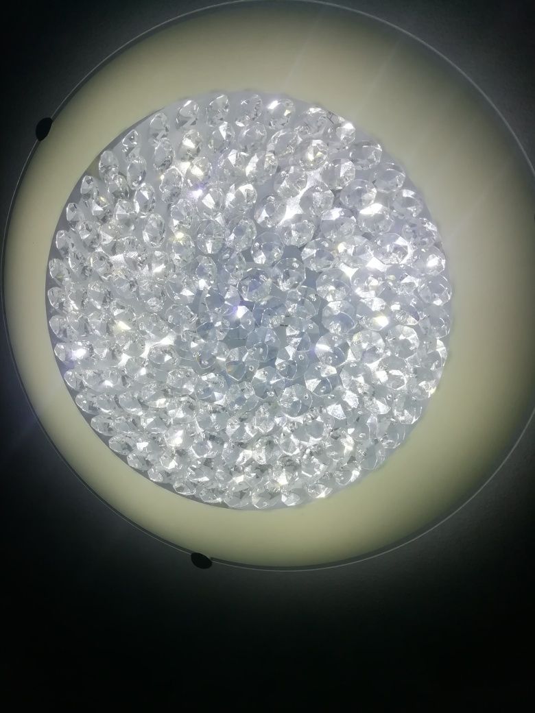 Plafon sufitowy led kryształki.
