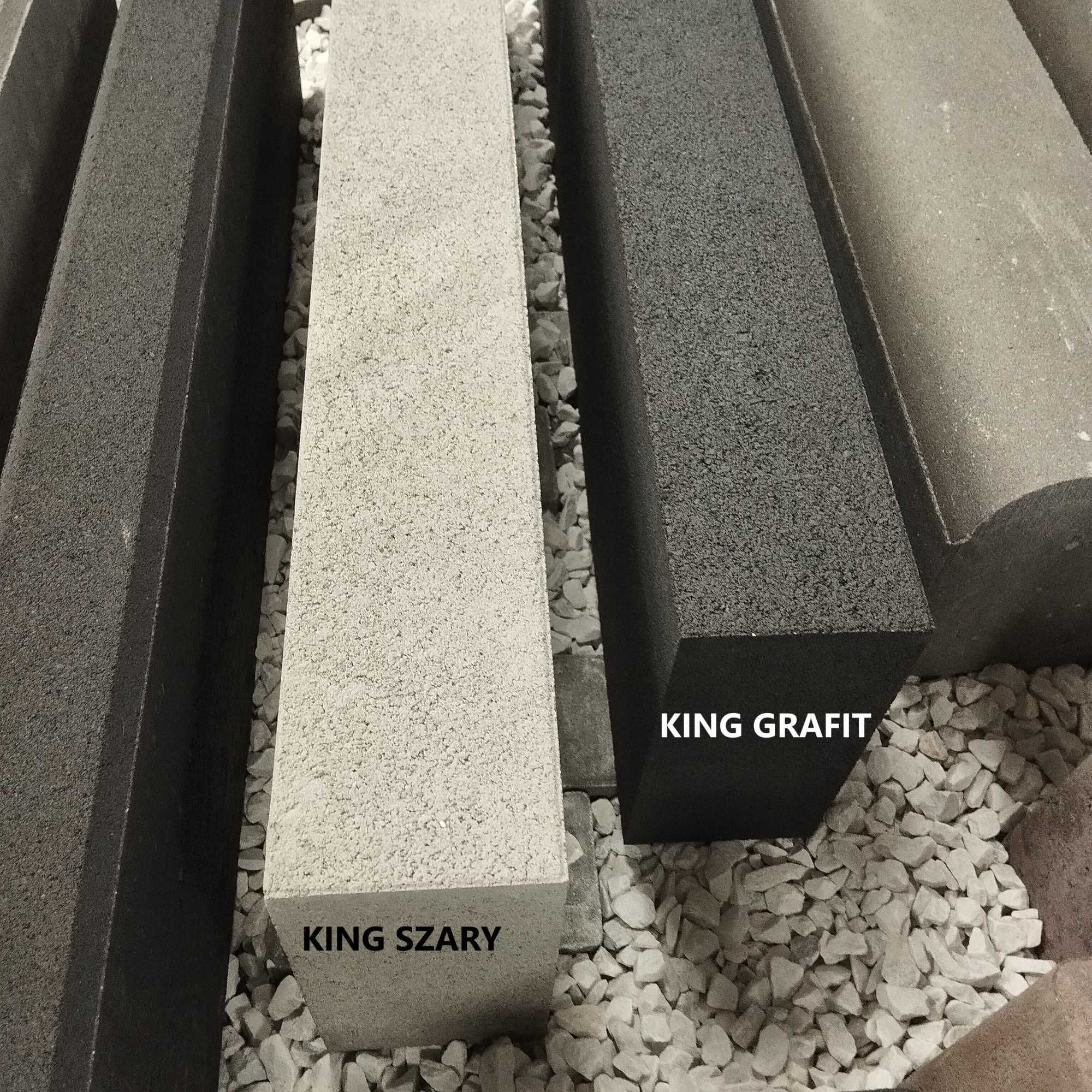 Palisada King duża palisady opornik murek podwyższenie 100cm obrzeże