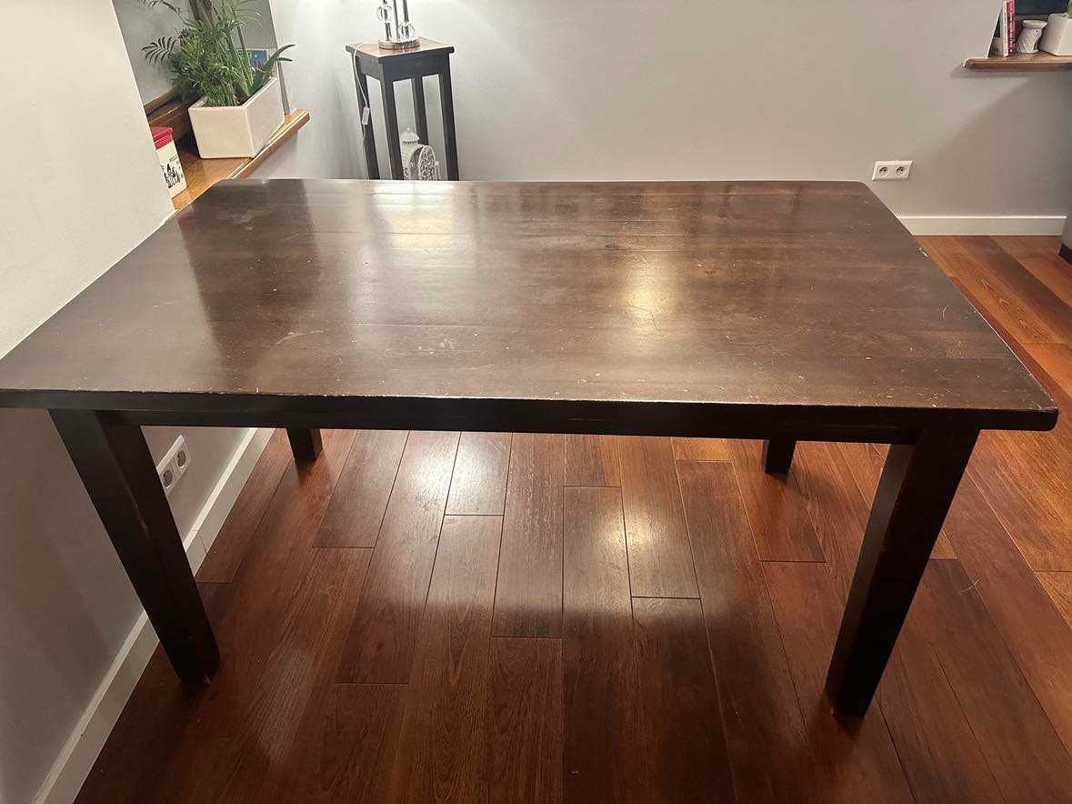 Stół z litego drewna do renowacji Oireczko