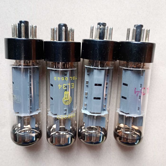 Lampy elektronowe EL 34 4szt.