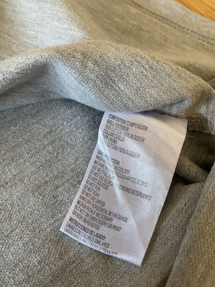 T-shirt polo męskie U.S. POLO ASSN. rozmiar XL szara
