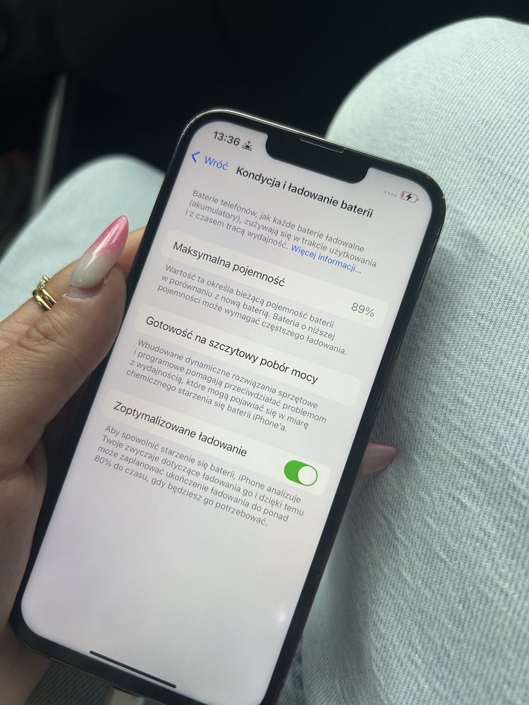 Iphone 13 pro 128gb 89% bateria