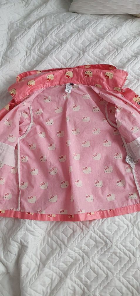 Płaszczyk przeciwdeszczowy dla dziewczynki hello kitty 92 H&M