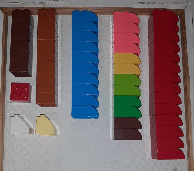 Нові деталі для будівництва Лего Дупло.