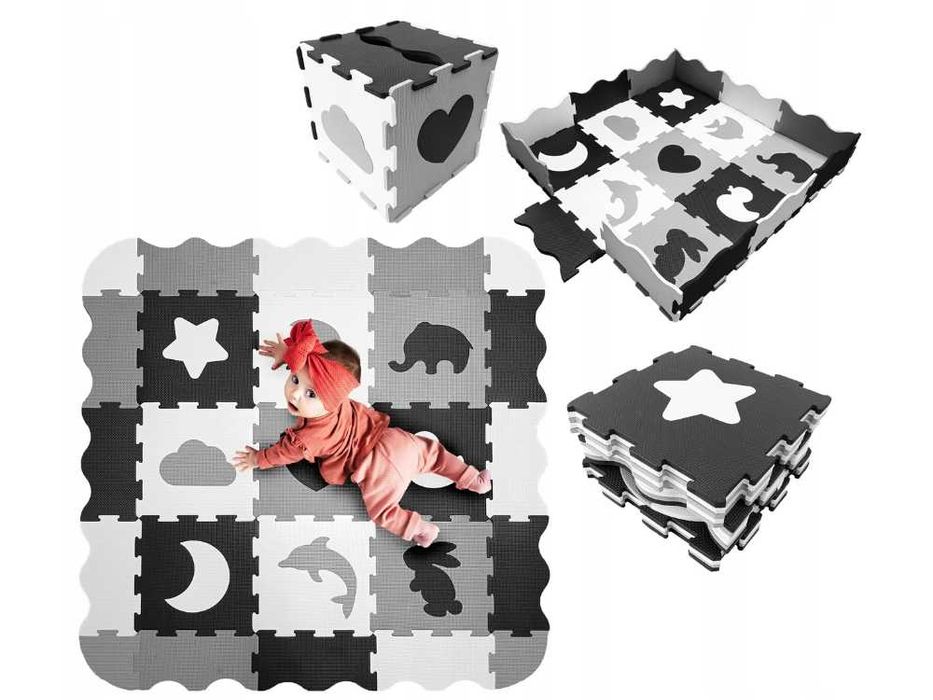 Mata Piankowa dla Dzieci Puzzle Edukacyjne Interaktywna Zabawa Rozwój