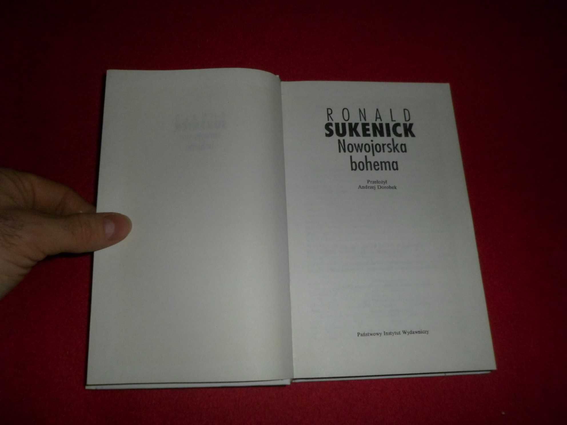 Ronald Sukenick - Nowojorska bohema