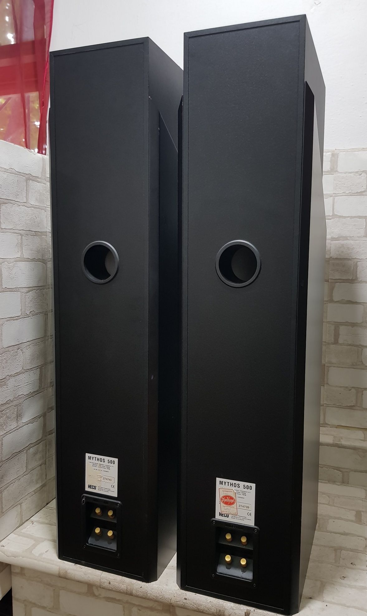 62Kг! Акустика HECO MYTHOS 500, потужність 150/240 Вт, б/у з Німеччини