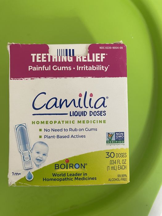 Camilia обезбаливающие при прорезании зубов