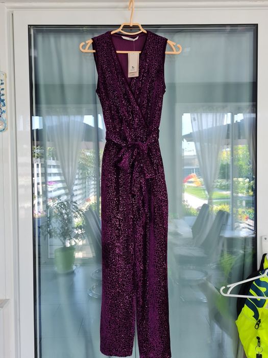 комбинезон,  вечернее , новогоднее пайетки xs s