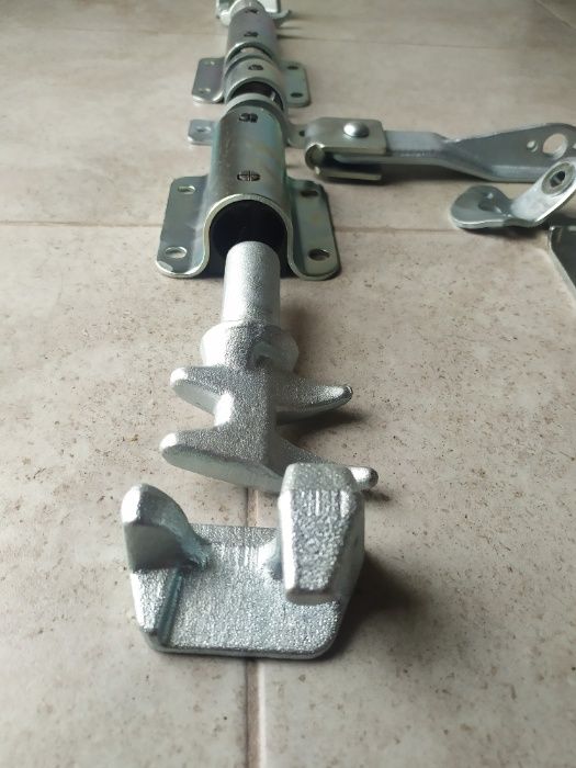 Запорный механизм - штанга контейнера (комплект), на дверь или ворота