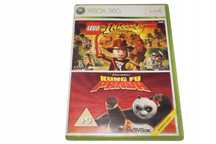 Lego Indiana Jones + Kung Fu Panda X360 Xbox 360