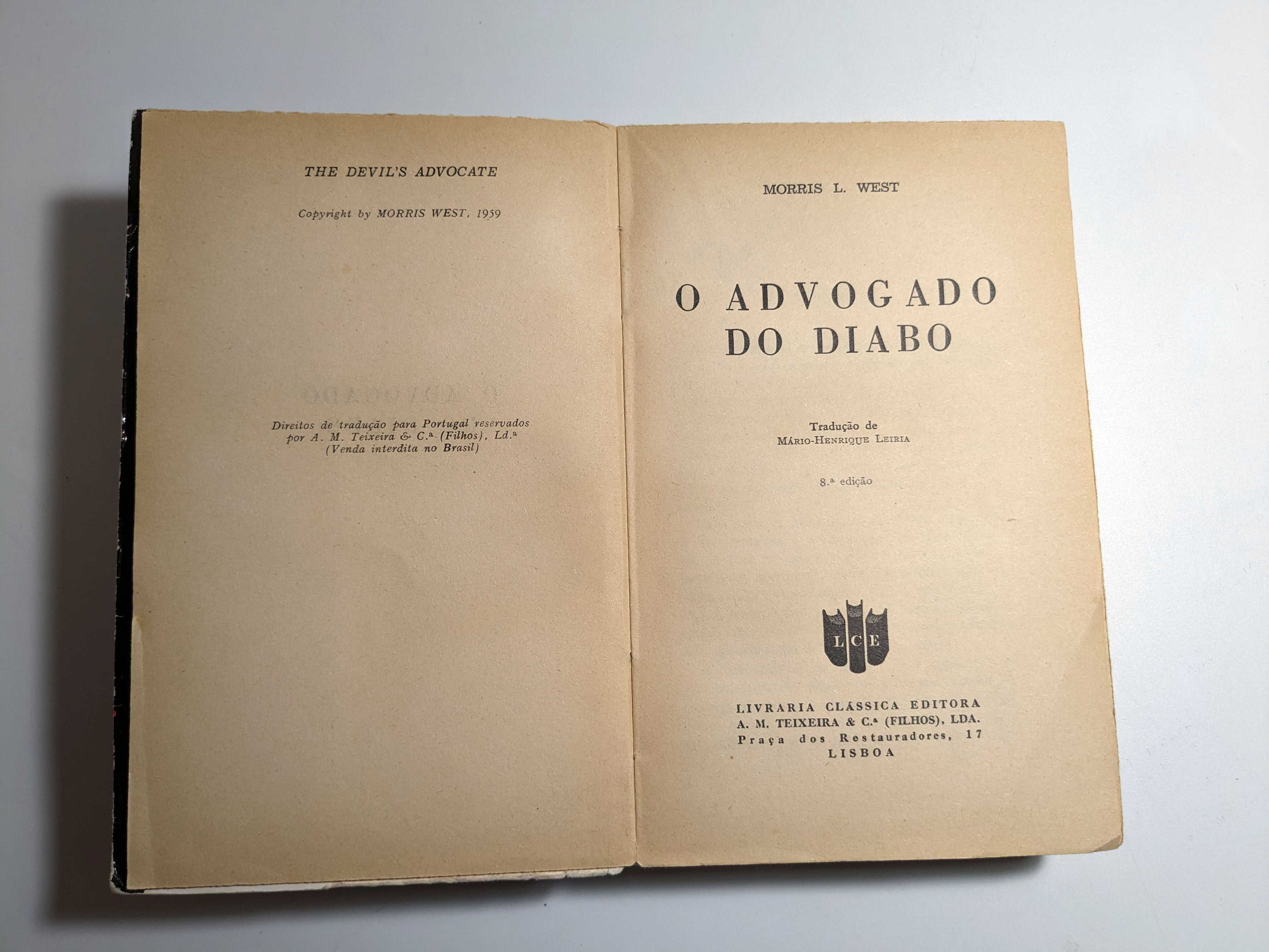 “O Advogado do Diabo” (Morris West)