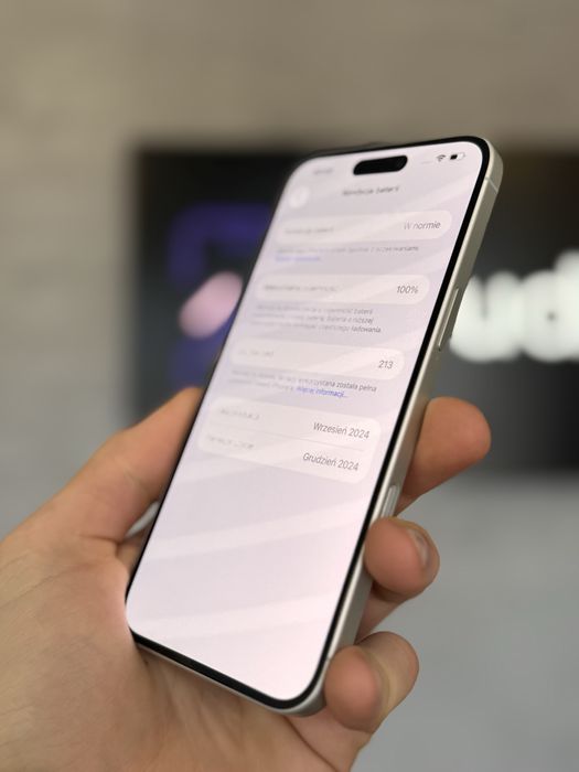 RATY 0% iPhone 16 Plus 128GB BATERIA 100% GWARANCJA 12 miesiecy!!!