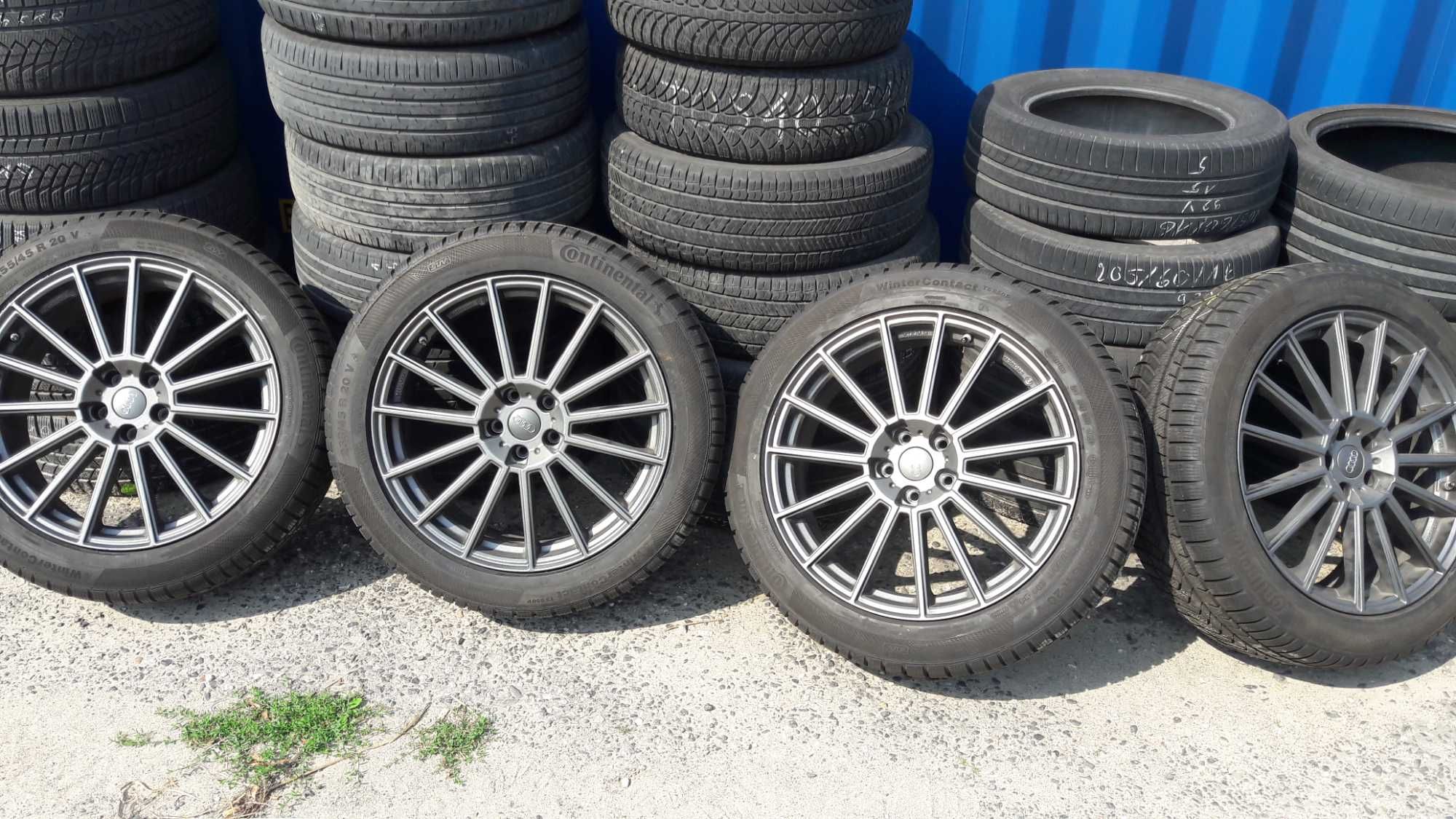 Koła kpl Audi SQ5 AEZ STEAM 8X20 5X112 255/45R20 101V Conti TS850P AO