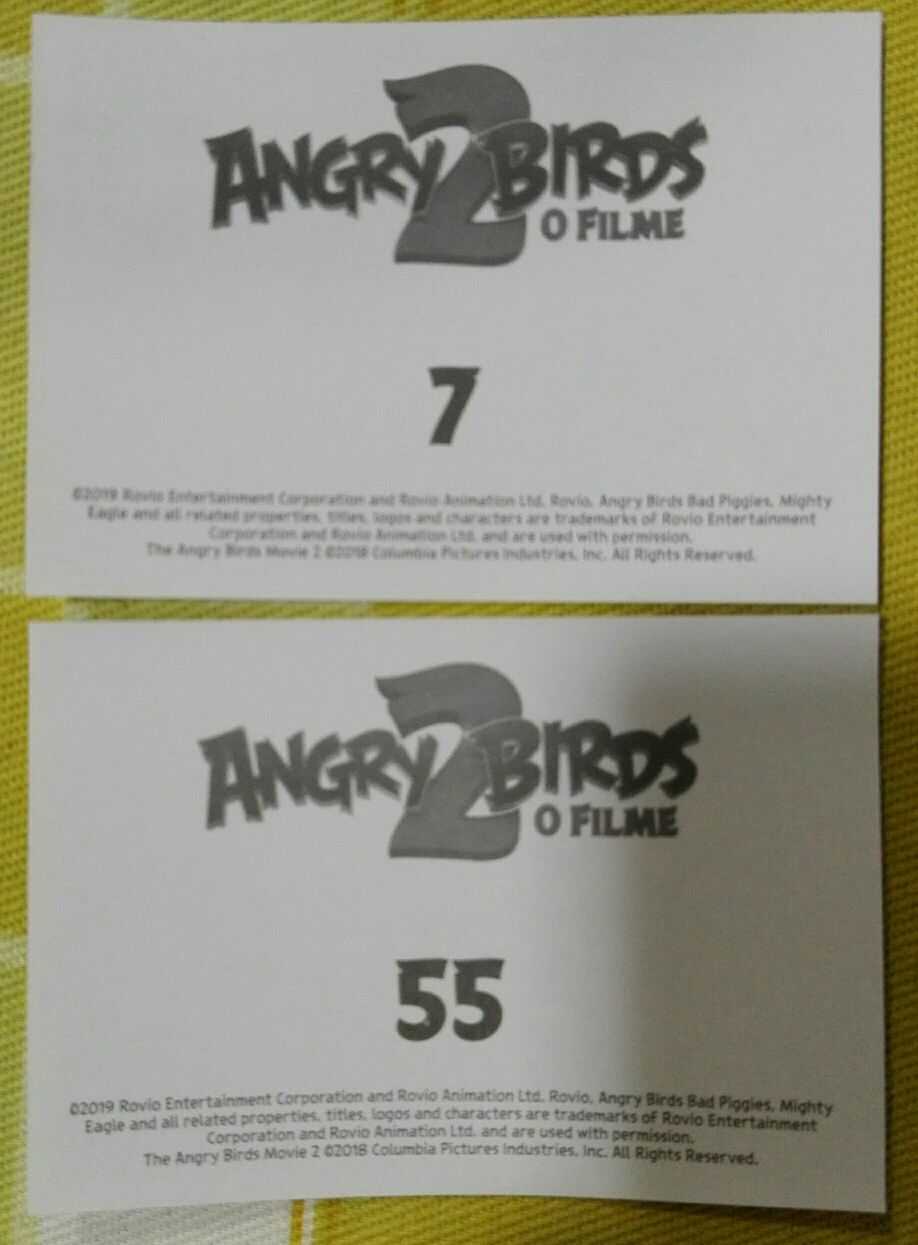 Troco cartas/cromos - Frumania, Pingo Doce, Angry birds