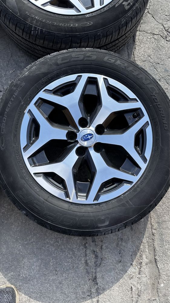 Комплект колес 225/60R17 Subaru Forester 2019 original
