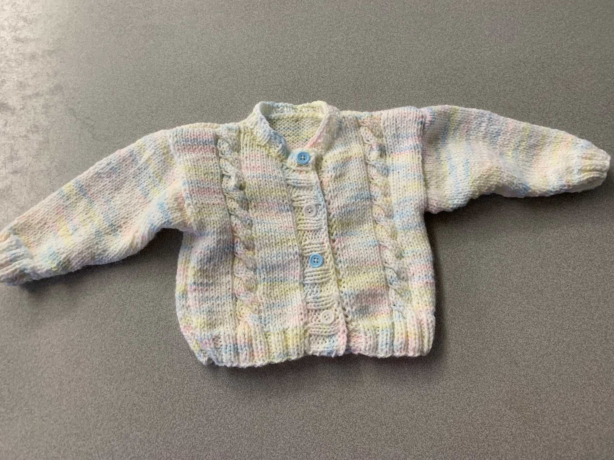 casaco tricot bébé