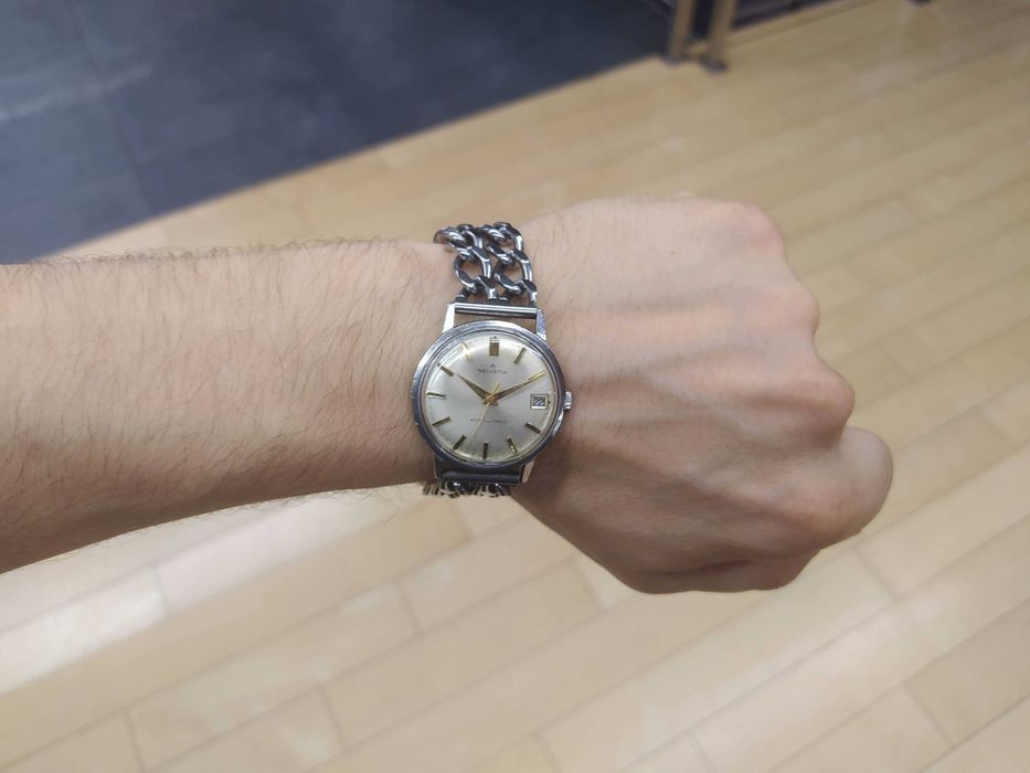 Zegarek HELVETIA / OMEGA automat Szwajcarski swiss Vintage retro