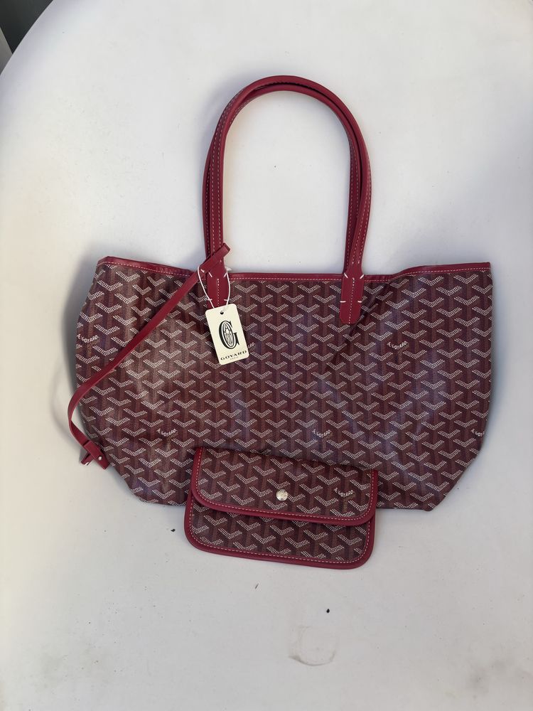Bolsa goyard vermelha