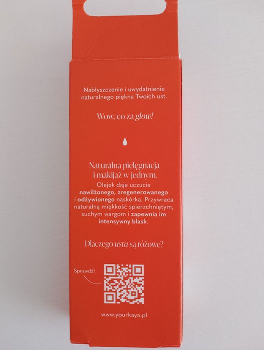 olejek do ust Your KAYA w odcieniu Watermelon Glow.
Pojemność: 10 ml.
