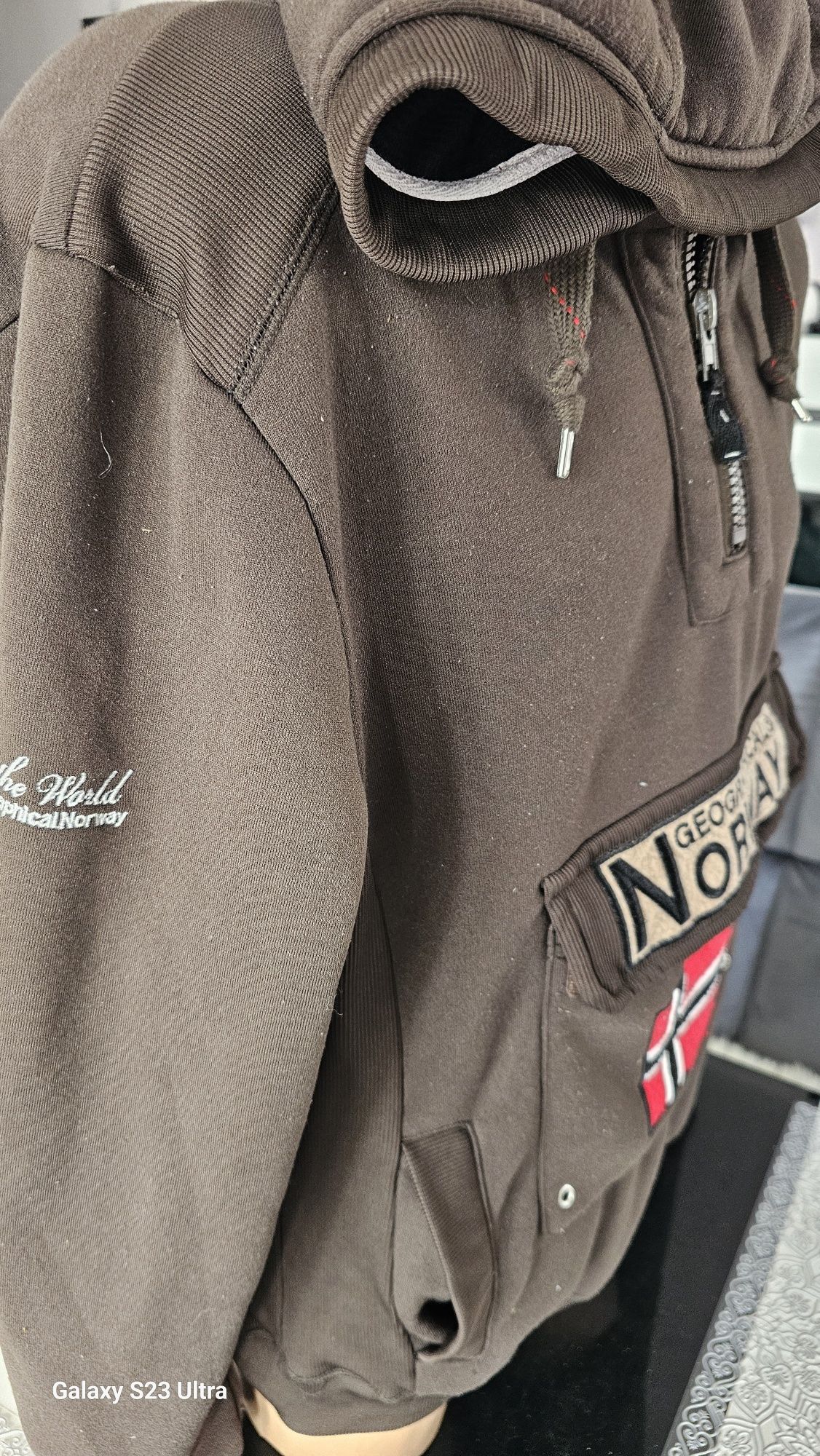 Geographical Norway bluza kangurka L