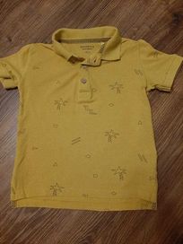 Żółta koszulka polo Reserved