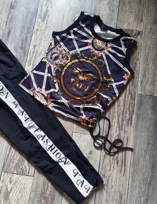 Komplet dresowy na letnie dni z Nowej kolekcji tureckiej firmy T.A.T.U