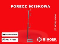 Poręcz ściskowa L (Brustungszwinge) ocynk
