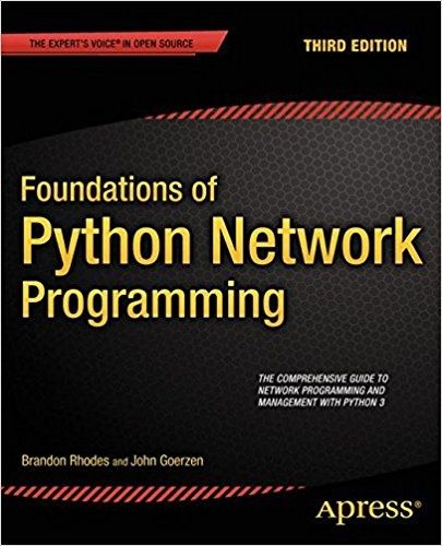 Foundations Python Network Programming by Rhodes Книга НОВАЯ