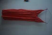 vestido comprido vermelho