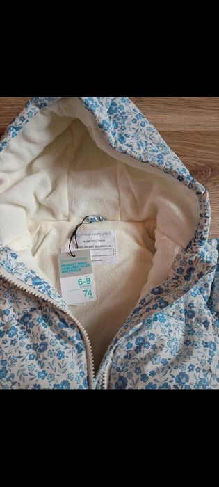 Piękna nowa kurteczka dla dziewczynki rozm 74 Primark;)