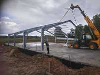 HALA stalowa konstrukcja 15x40x3  PRODUCENT