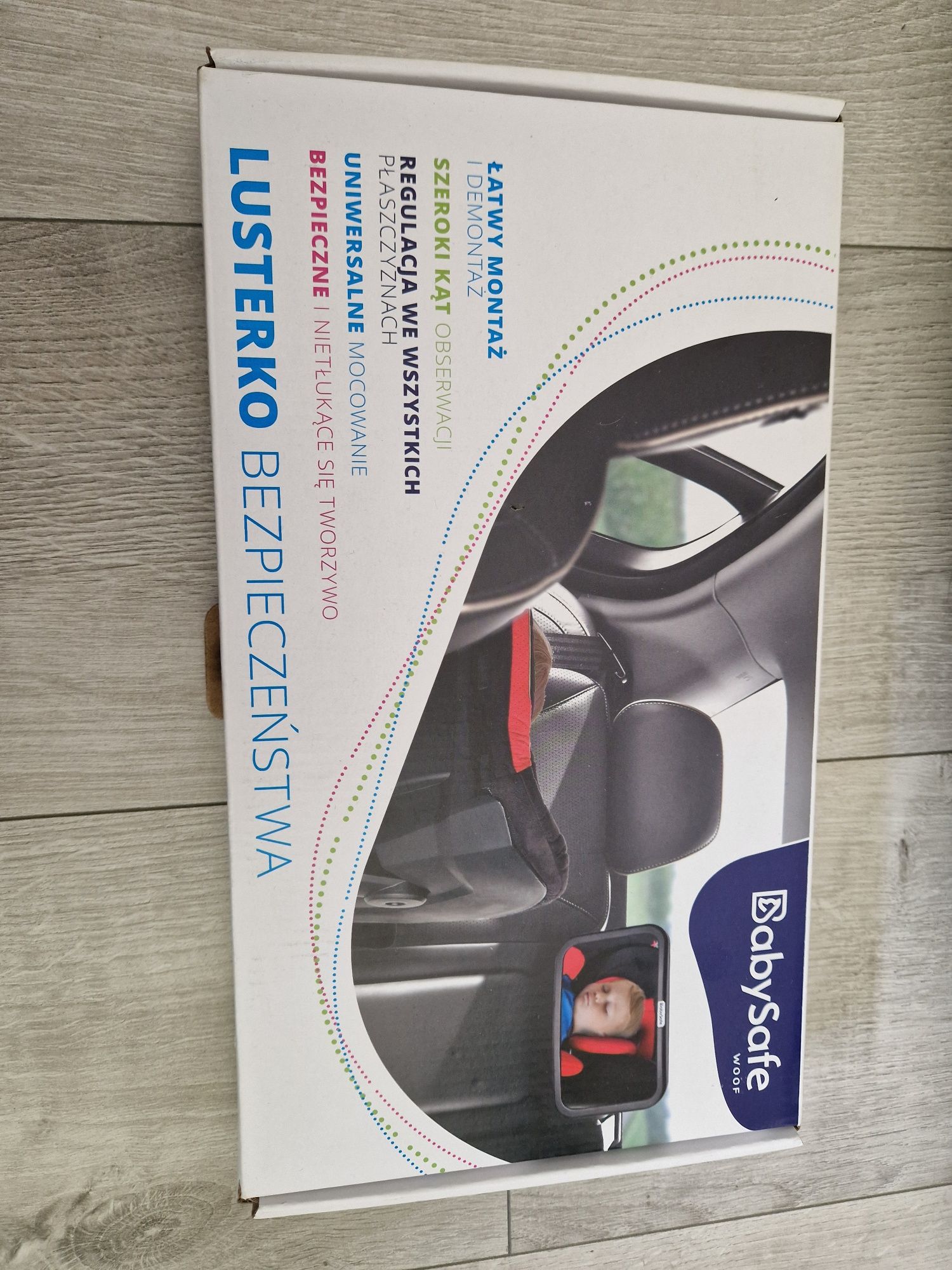 Baby Safe York I-Size + baza Isofix + adaptery + lusterko bezpieczeńst