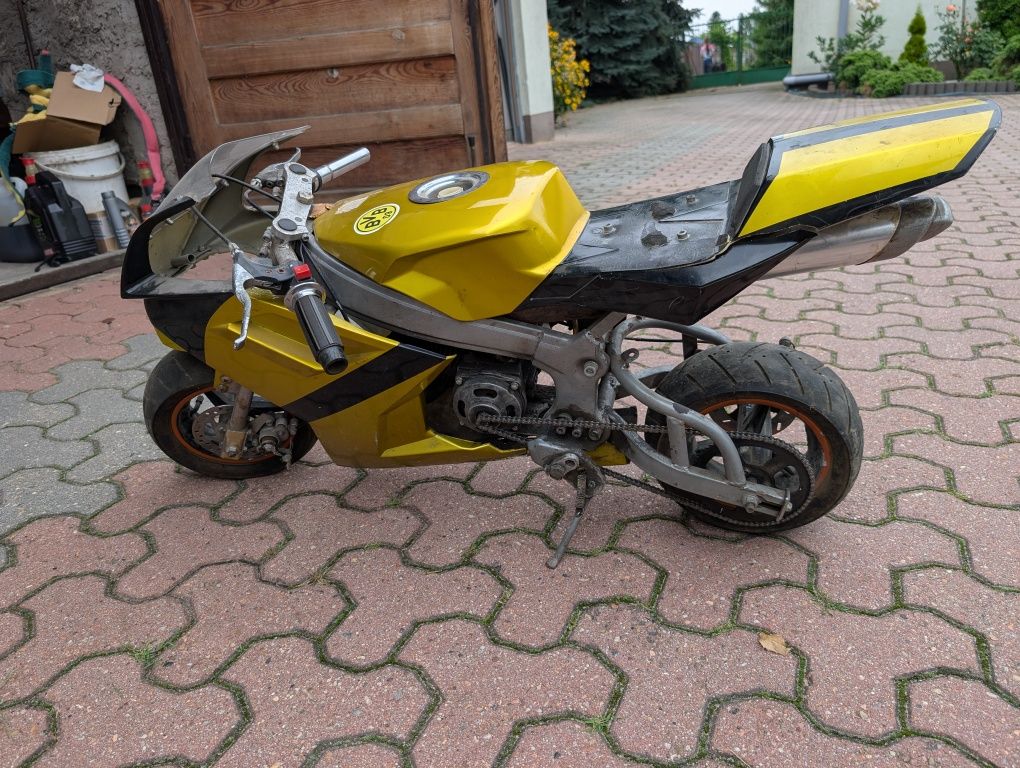 Mini ścigacz pocket bike do odpalenia