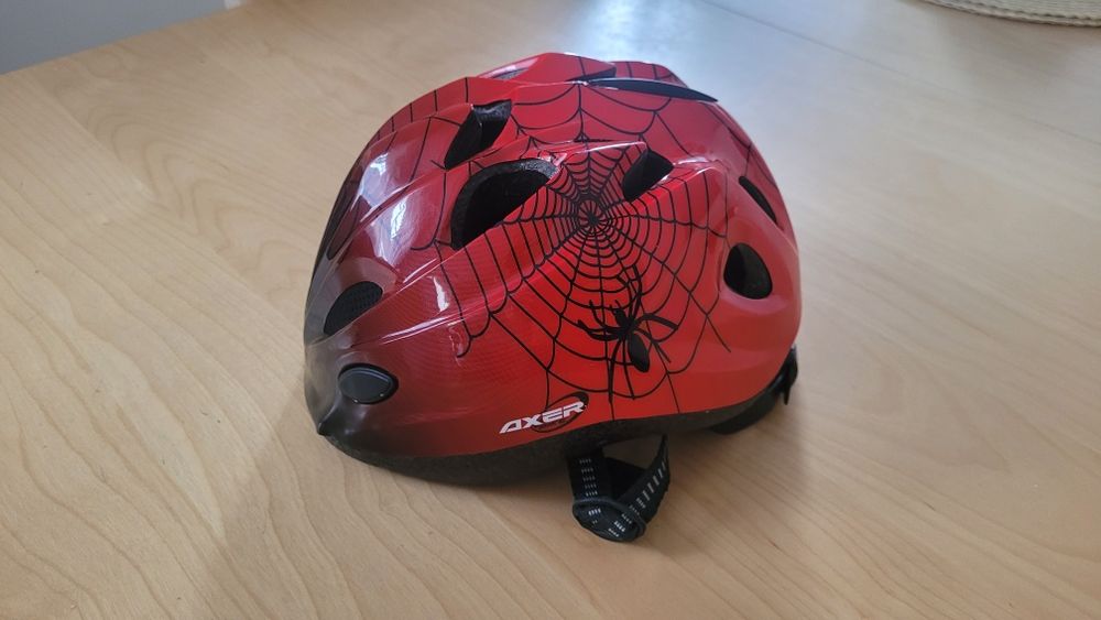 Kask rowerowy dziecięcy spider 48-52