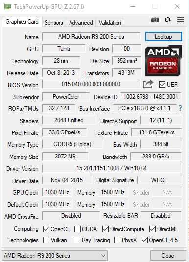 Desktop PC Mini ITX Xeon E3 + R9 280X