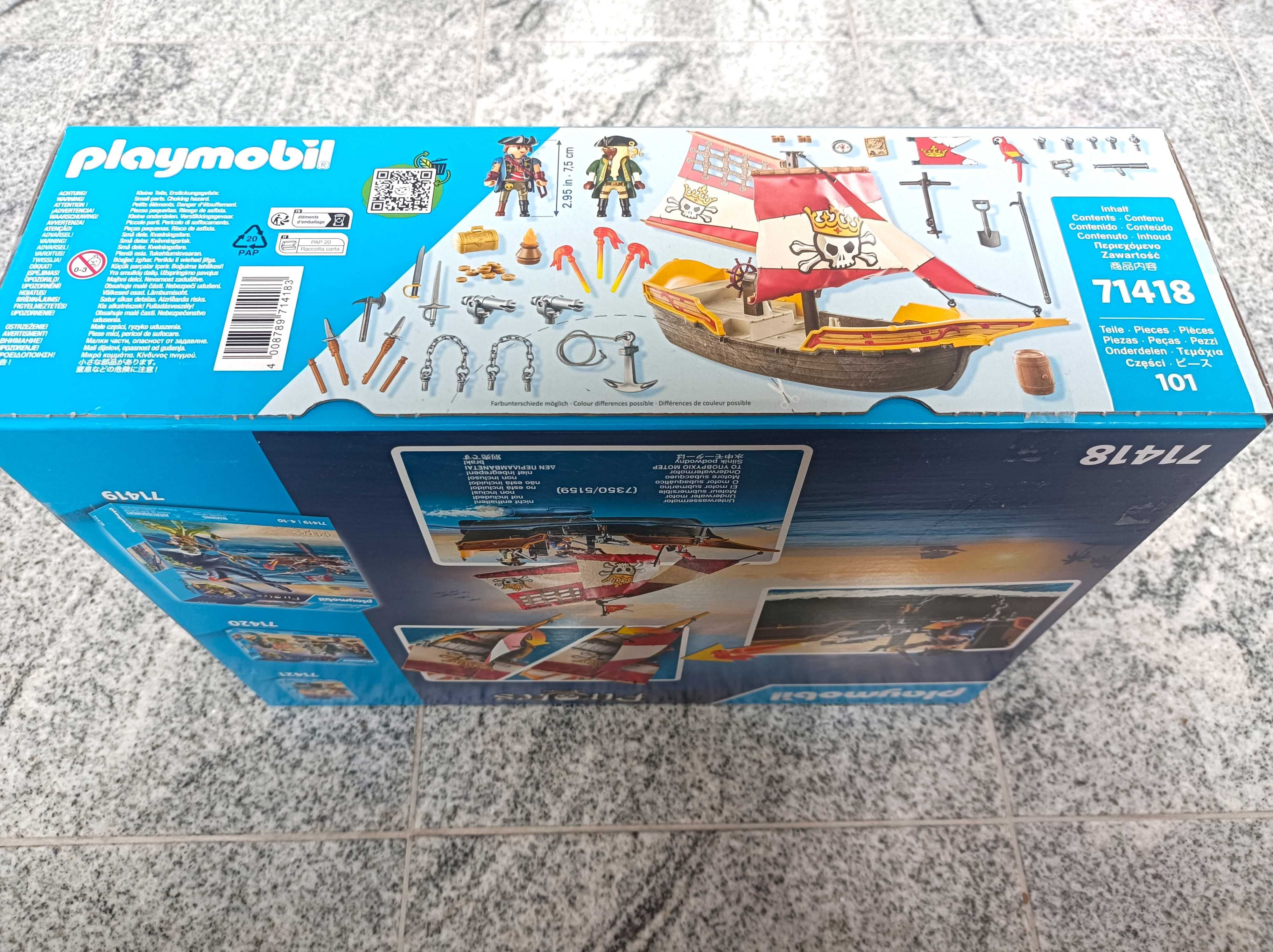 71418 PLAYMOBIL Pirates - Statek piracki