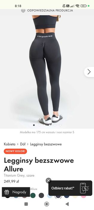 Nowe leginsy carpatree S allure